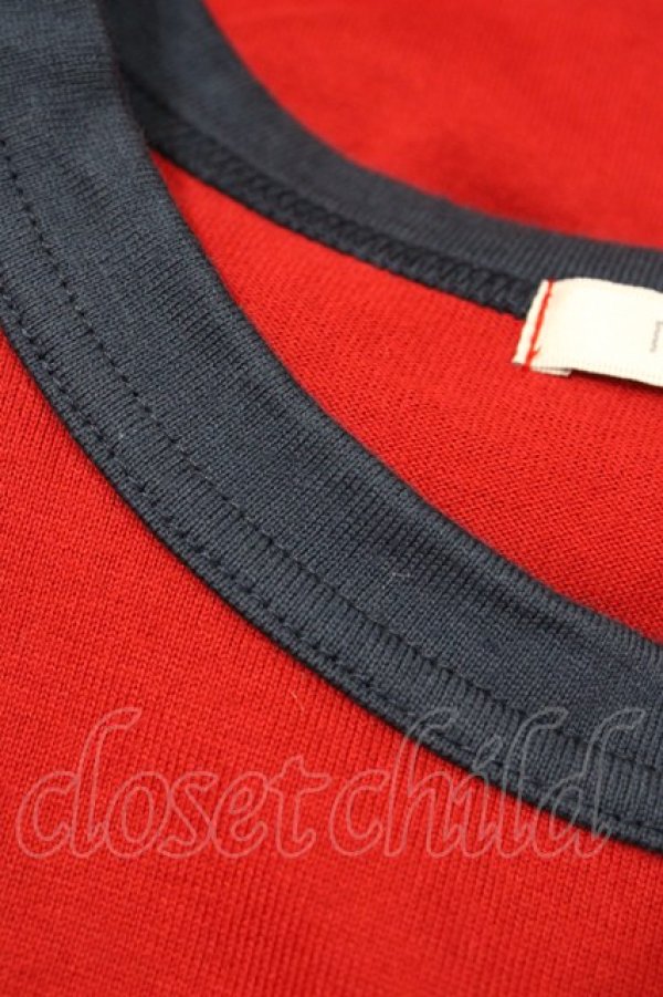 画像3: MILK / MILK Cherry Tee  レッド×ネイビー H-25-09-11-1053-ML-TO-KB-ZH (3)