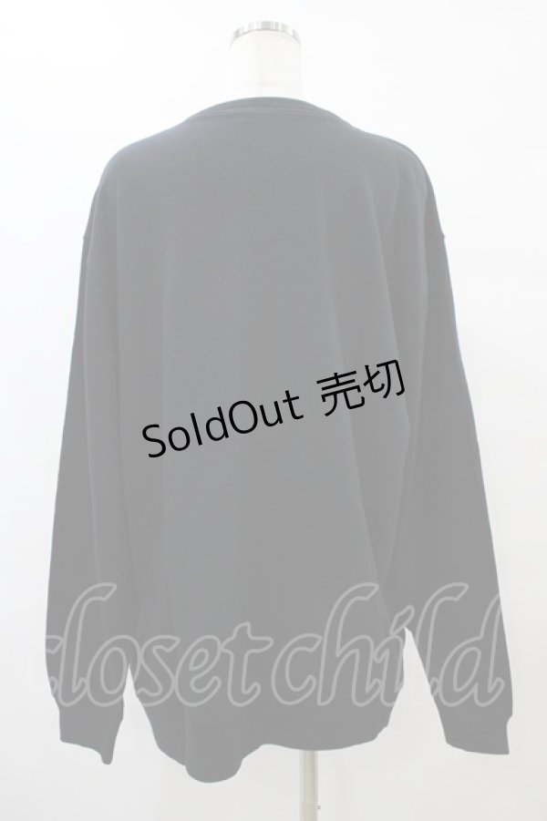 画像2: NieR Clothing / プリントSWEAT  2XL 黒 H-25-09-11-1055-PU-TO-KB-ZH (2)