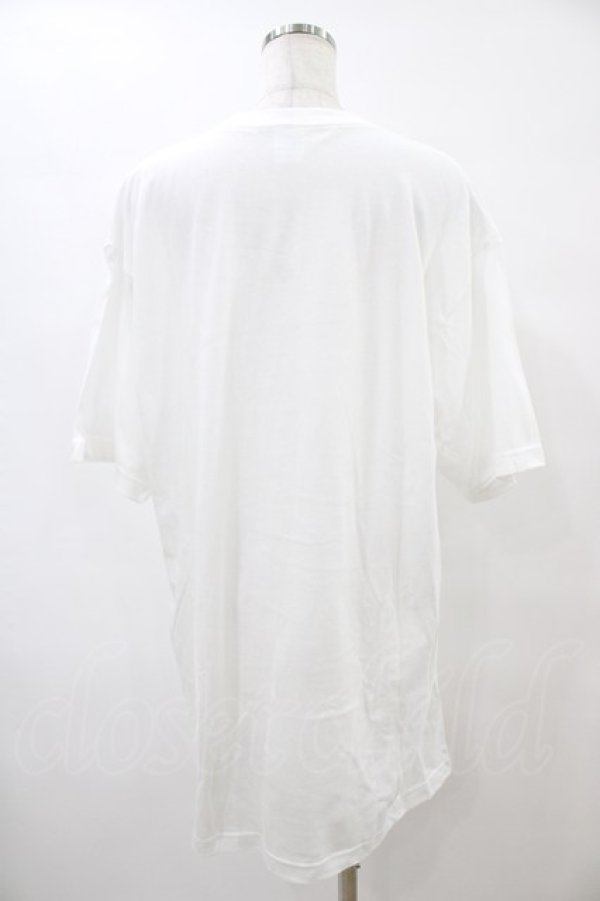 画像2: NieR Clothing / プリントCOTTON CUTSEW XL 白 H-25-09-11-1058-PU-TO-KB-ZT376 (2)