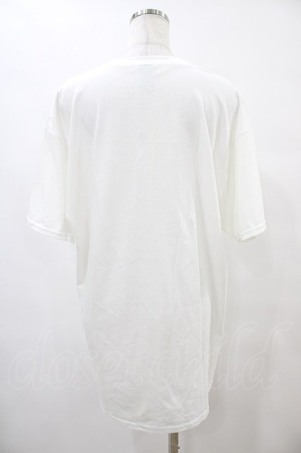 画像2: NieR Clothing / プリントCOTTON CUTSEW XL 白 H-25-09-11-1059-PU-TO-KB-ZT376 (2)