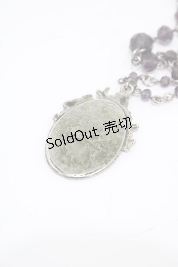 画像3: Sheglit / ”Ulysses”オーバルメダルネックレス  ブラック H-25-09-11-1007-EL-AC-KB-ZH (3)