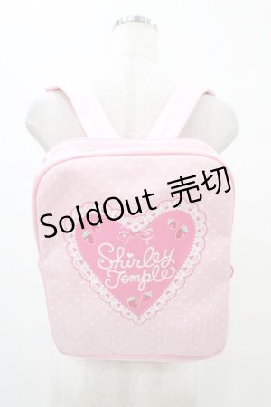画像: Shirley Temple / ハートドットリュックサック  ピンク H-25-09-11-1013-ET-BG-KB-ZH
