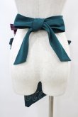 画像2: Ozz oneste / 飾り帯  緑 H-25-09-11-1016-OO-TO-KB-ZH (2)