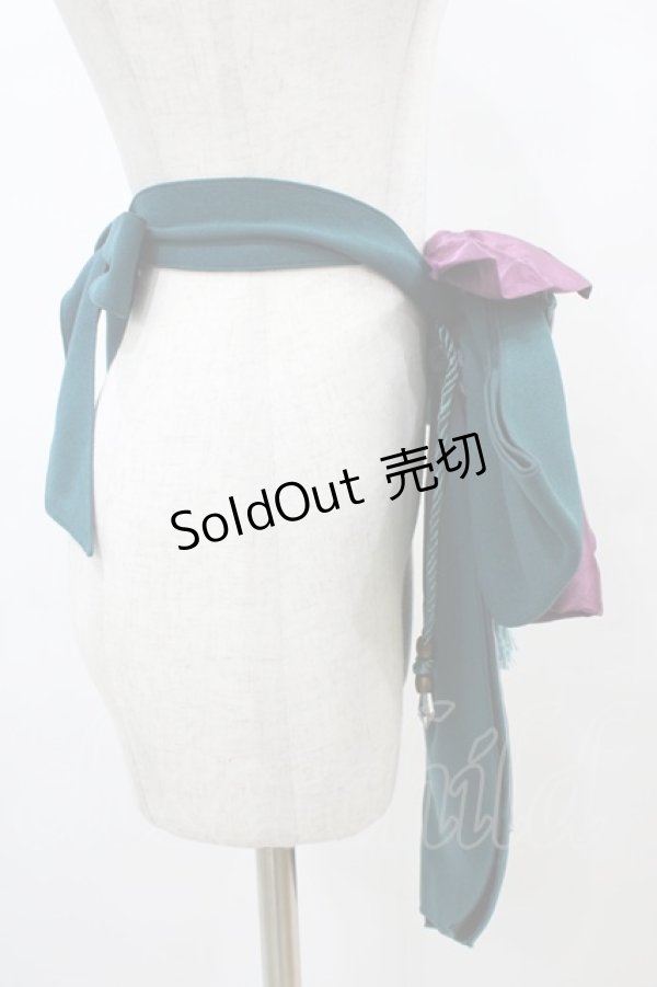 画像3: Ozz oneste / 飾り帯  緑 H-25-09-11-1016-OO-TO-KB-ZH (3)