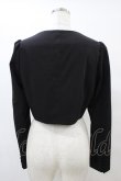画像2: Sheglit / "Del Fiore"ボレロ  ブラック H-25-09-11-1017-EL-TO-KB-ZH (2)