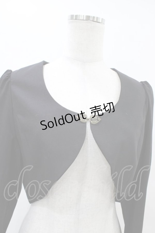 画像4: Sheglit / "Del Fiore"ボレロ  ブラック H-25-09-11-1017-EL-TO-KB-ZH (4)