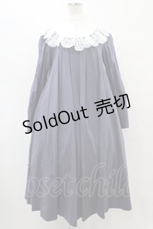 画像: Sheglit / "聖譚曲"タックワンピース M ダルブルー H-25-09-11-1021-EL-OP-KB-ZH