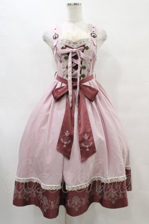 画像: Ozz oneste / Fairy tale Roseジャンパースカート  ピンク H-25-09-11-1023-OO-OP-KB-ZH