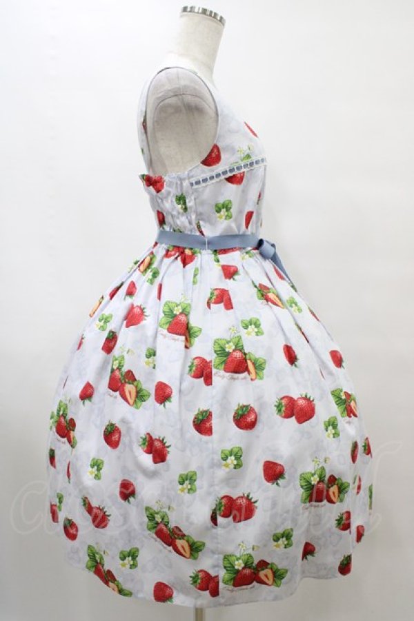 画像3: Emily Temple cute / Dear Strawberryノースリーブワンピース  ミント H-25-09-11-1025-ET-OP-KB-ZH (3)