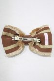画像3: Angelic Pretty / Royalフリンジバレッタ  ブラウン H-25-09-11-059-AP-AC-NS-ZH (3)