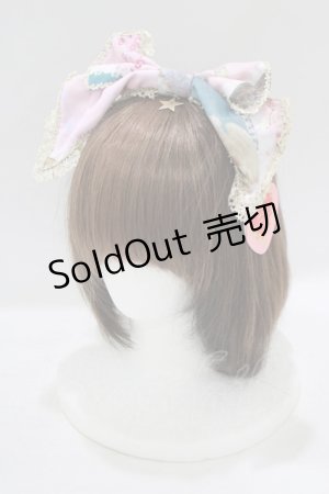 画像: BABY,THE STARS SHINE BRIGHT / 天体のHarmonia〜天使の如く歌う星界の旋律〜柄カチューシャ  ピンク H-25-09-11-078-BA-AC-NS-ZH
