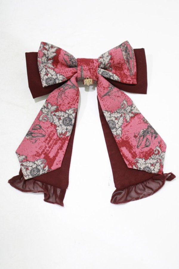 画像2: metamorphose / 魔法使いの薬草学〜ひみつのレシピ〜リボンクリップ  クリムゾンレッド H-25-09-11-079-ME-AC-NS-ZH (2)