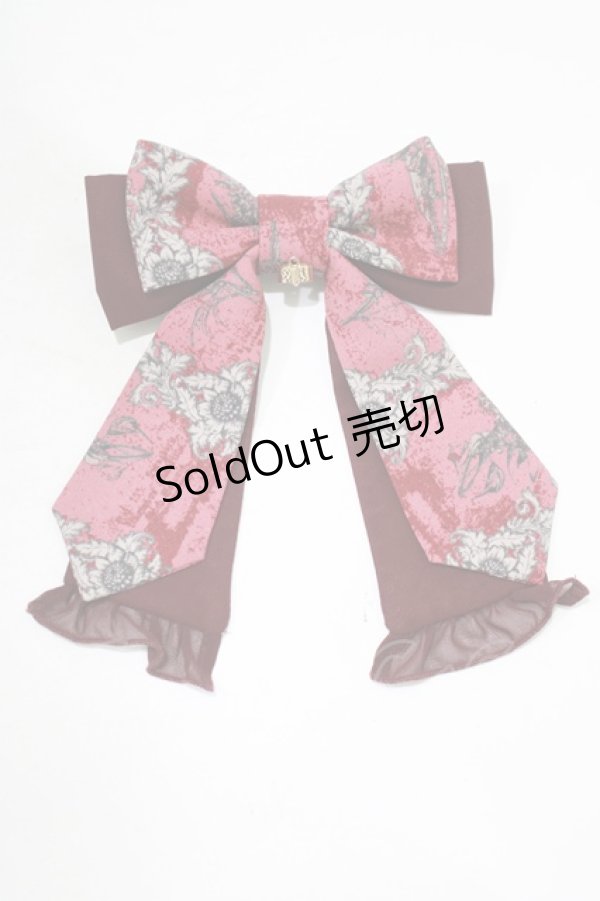 画像2: metamorphose / 魔法使いの薬草学〜ひみつのレシピ〜リボンクリップ  クリムゾンレッド H-25-09-11-079-ME-AC-NS-ZH (2)