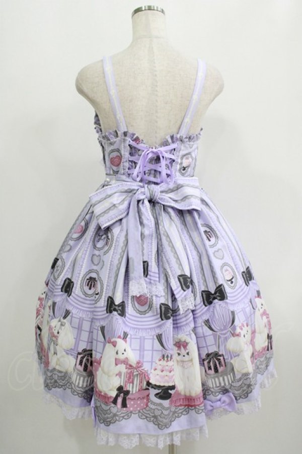 画像3: Angelic Pretty / Princess Puppyジャンパースカート Free ラベンダー H-25-09-11-006-AP-OP-NS-ZH (3)