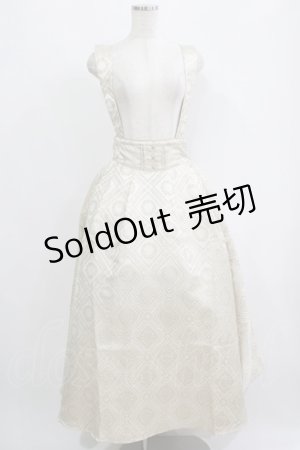 画像: Amavel / Classic Latteジャカードロングスカート Free アイボリー H-25-09-11-008-CA-SK-NS-ZH