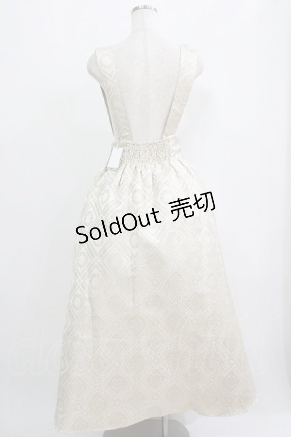 画像3: Amavel / Classic Latteジャカードロングスカート Free アイボリー H-25-09-11-008-CA-SK-NS-ZH (3)