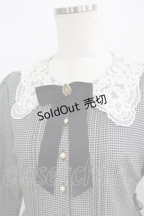 画像4: Amavel / Sugar Laceワンピース Free ブラック H-25-09-11-009-CA-OP-NS-ZH (4)