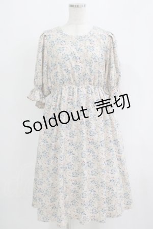 画像: DearMyLoveRose / 前後2WAYリボンワンピース LL アイボリー H-25-09-11-020-EL-OP-NS-ZH