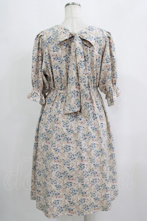 画像3: DearMyLoveRose / 前後2WAYリボンワンピース LL アイボリー H-25-09-11-020-EL-OP-NS-ZH (3)