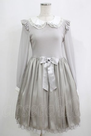 画像: Angelic Pretty / Dreamy Dollカットワンピース Free グレー H-25-09-11-023-AP-OP-NS-ZH