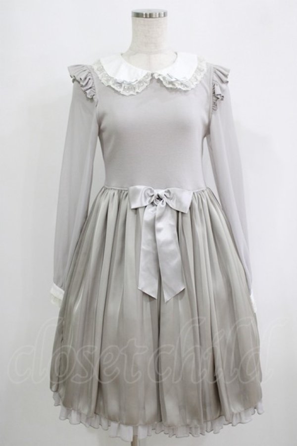 画像1: Angelic Pretty / Dreamy Dollカットワンピース Free グレー H-25-09-11-023-AP-OP-NS-ZH (1)