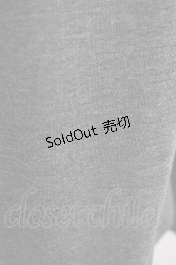 画像4: Jane Marple / ベロアラインカットソー M グレー H-25-09-12-030-JM-TO-KB-ZH (4)