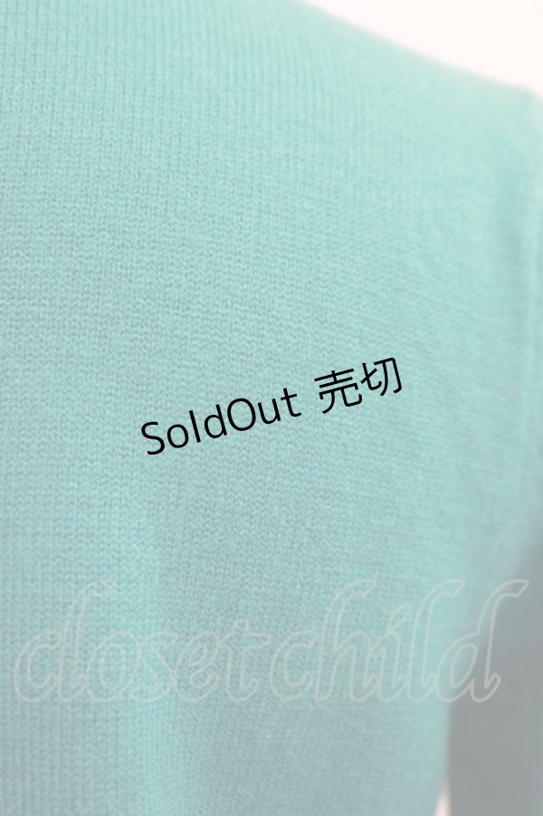 画像4: Emily Temple cute / チュールカラーカーデ  グリーン H-25-09-12-045-ET-TO-KB-ZH (4)