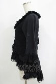 画像2: h.naoto Blood / レースフリルボレロ  ブラック H-25-09-12-048-HN-TO-KB-ZH (2)