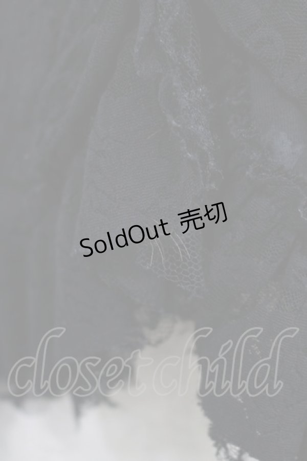 画像5: h.naoto Blood / レースフリルボレロ  ブラック H-25-09-12-048-HN-TO-KB-ZH (5)