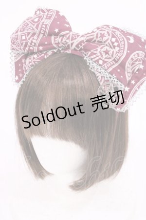 画像: metamorphose / Magical moon light リボンカチューシャ  ミスティックワイン H-25-09-12-1035-ME-AC-NS-ZH