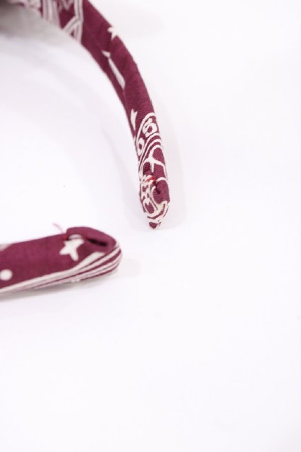 画像2: metamorphose / Magical moon light リボンカチューシャ  ミスティックワイン H-25-09-12-1035-ME-AC-NS-ZH (2)