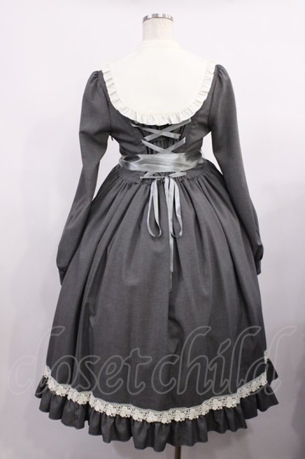 画像3: metamorphose / クラシカルシスターワンピース Free グレー H-25-09-12-1004-ME-OP-NS-ZH (3)