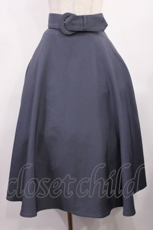 画像: an another angelus / 変形バックルベルトサーキュラースカート Free BLUE H-25-09-12-1010-CA-SK-NS-ZH