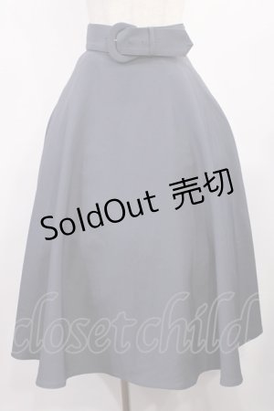 画像: an another angelus / 変形バックルベルトサーキュラースカート Free BLUE H-25-09-12-1010-CA-SK-NS-ZH