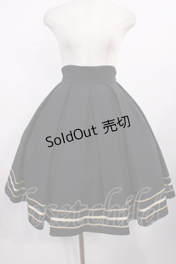 画像1: Innocent World / アガットスカート M ブラック H-25-09-12-1012-IW-SK-NS-ZH (1)