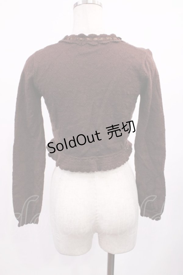 画像2: BABY,THE STARS SHINE BRIGHT / ハート透かし胸あきカーディガン Free ブラウン H-25-09-12-1022-BA-TO-NS-ZH (2)