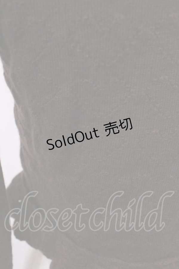 画像3: BABY,THE STARS SHINE BRIGHT / ハート透かし胸あきカーディガン Free ブラウン H-25-09-12-1022-BA-TO-NS-ZH (3)