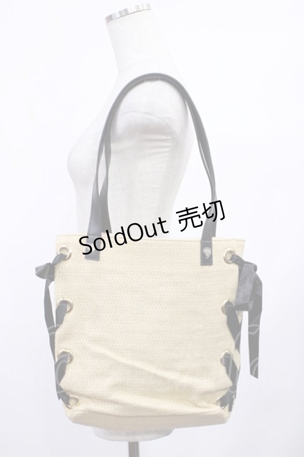 画像2: Swankiss / SG picnic heart BAG  ブラック H-25-09-12-1027-CA-BG-NS-ZH (2)