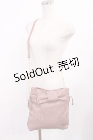 画像: m petit by misako / AMリボンキンチャクSLD  ピンク H-25-09-12-1030-LO-BG-NS-ZH