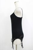 画像2: WIDOW / ガーターキャミソール  黒 H-25-09-12-056-PU-TO-KB-ZH (2)