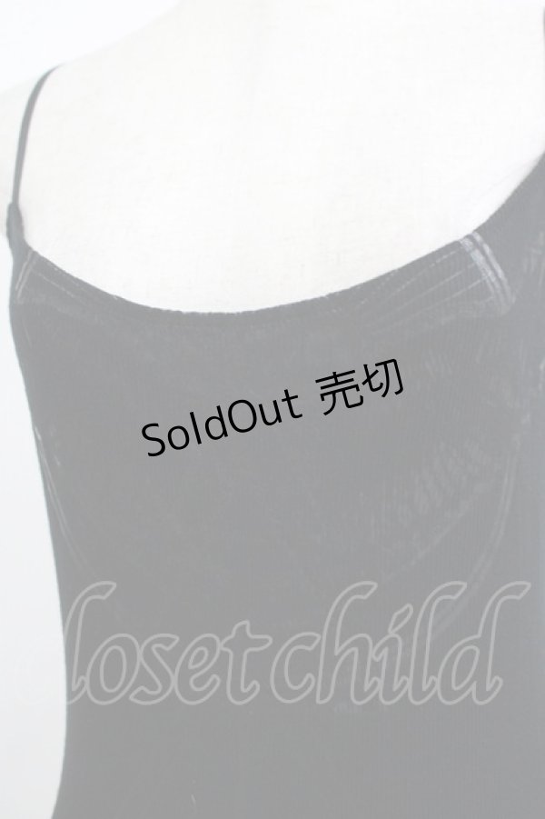 画像4: WIDOW / ガーターキャミソール  黒 H-25-09-12-056-PU-TO-KB-ZH (4)