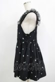 画像2: Candy Stripper / TINY FLOWER MINI ONE-PIECE  ブラック H-25-09-12-057-PU-OP-KB-ZH (2)