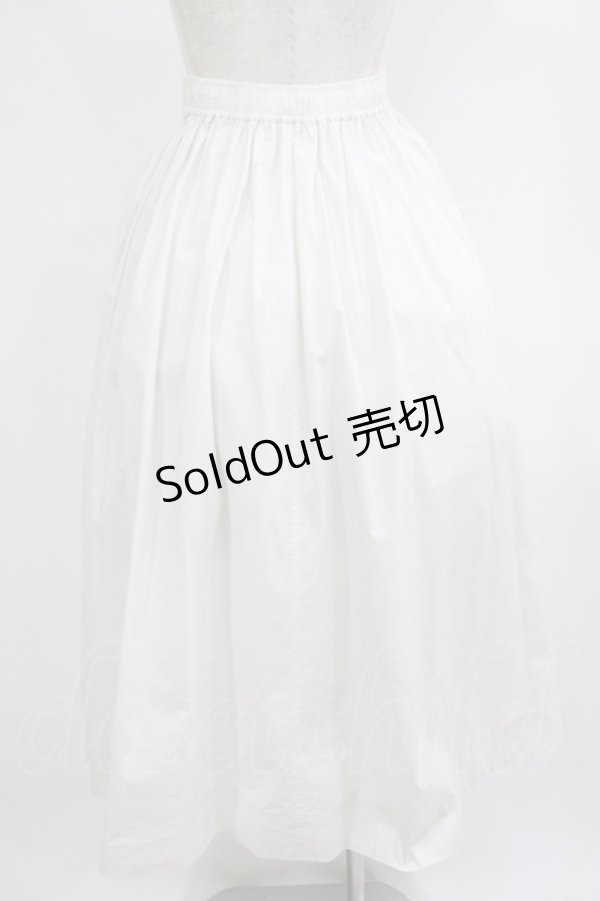 画像3: Jane Marple Dans Le Salon / Cold mercerized cloth quatre pockets skirt M アイボリー H-25-09-12-007-JM-SK-KB-ZH (3)