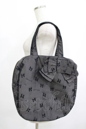 画像: Jane Marple / Memory ribbon Jacquard bag  ブラウン H-25-09-12-061-JM-BG-KB-ZH