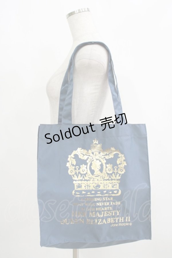 画像1: Jane Marple / ノベルティトート  ブルー H-25-09-12-062-JM-BG-KB-ZH (1)