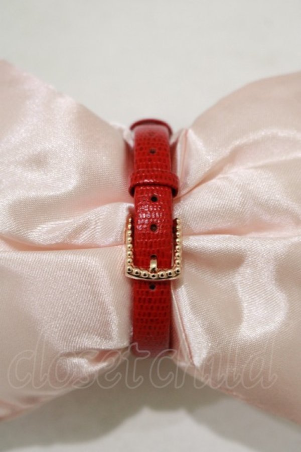 画像2: Q-pot. / デコレーションケーキウォッチ  レッド H-25-09-12-067-QP-ZA-KB-ZH (2)