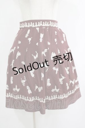 画像: Jane Marple / プードルタックスカート  ワイン H-25-09-12-010-JM-SK-KB-ZH