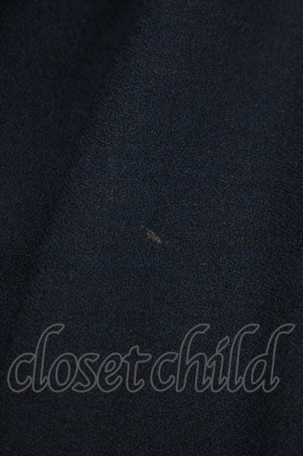 画像4: Jane Marple Dans Le Salon / ウールタックスカート M ブルー H-25-09-12-012-JM-SK-KB-ZH (4)