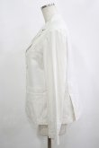 画像2: Jane Marple / Twill typewriter peasant jacket M アイボリー H-25-09-12-023-JM-JA-KB-ZH (2)