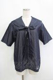 画像1: MILK / Sailorブラウス  インディゴ H-25-09-12-024-ML-BL-KB-ZH (1)